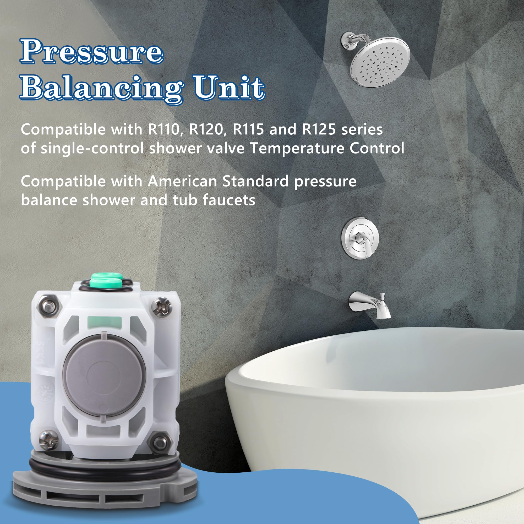Dreyoo unit compatible with American Standard valves for reliable performance.