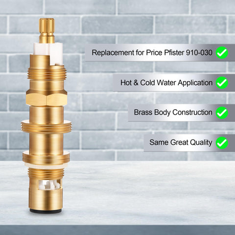 Brass body construction of Dreyoo cartridge for durability