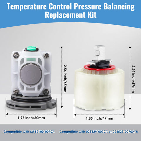 Dreyoo cartridge replacement kit packaging shows an easy fix for leaks and unstable water flow.