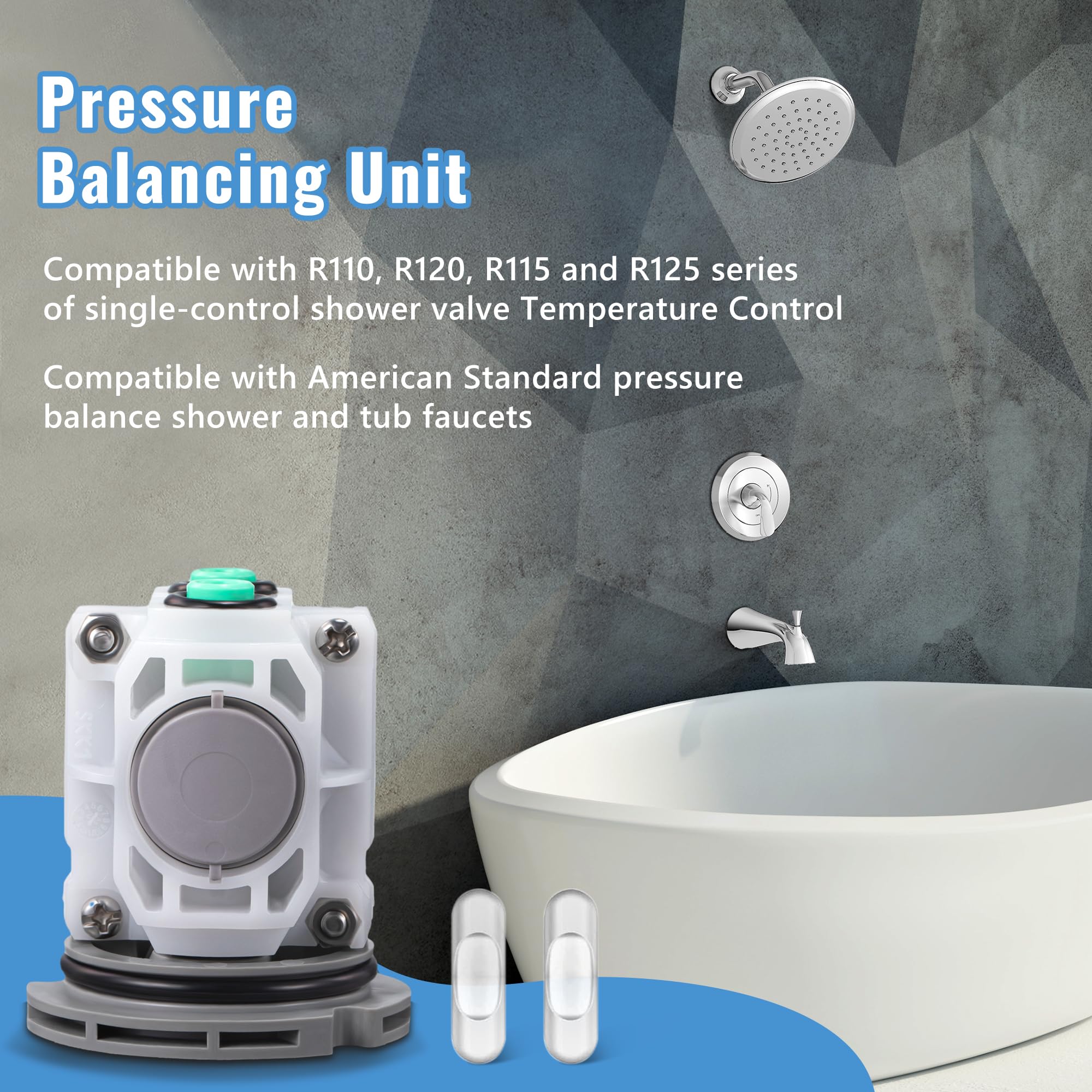 Dreyoo ceramic disc cartridge emphasizes durable, wear-resistant performance for reliable temperature control.