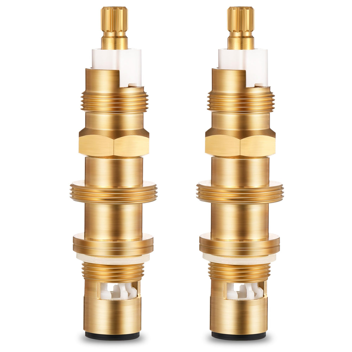Dreyoo ceramic disc cartridge 910-030 with brass body for durable shower replacement