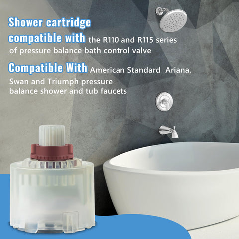Dreyoo cartridge ceramic disc close-up highlighting durability and high-temperature resistance.