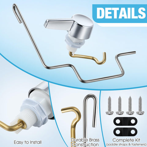 Dreyoo chrome finish adds modern style to your bathroom