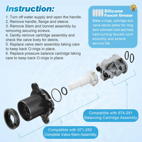 Dreyoo replacement parts support routine maintenance and steady performance