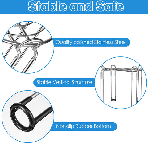 Dreyoo easy-install stainless steel stand enables quick setup.