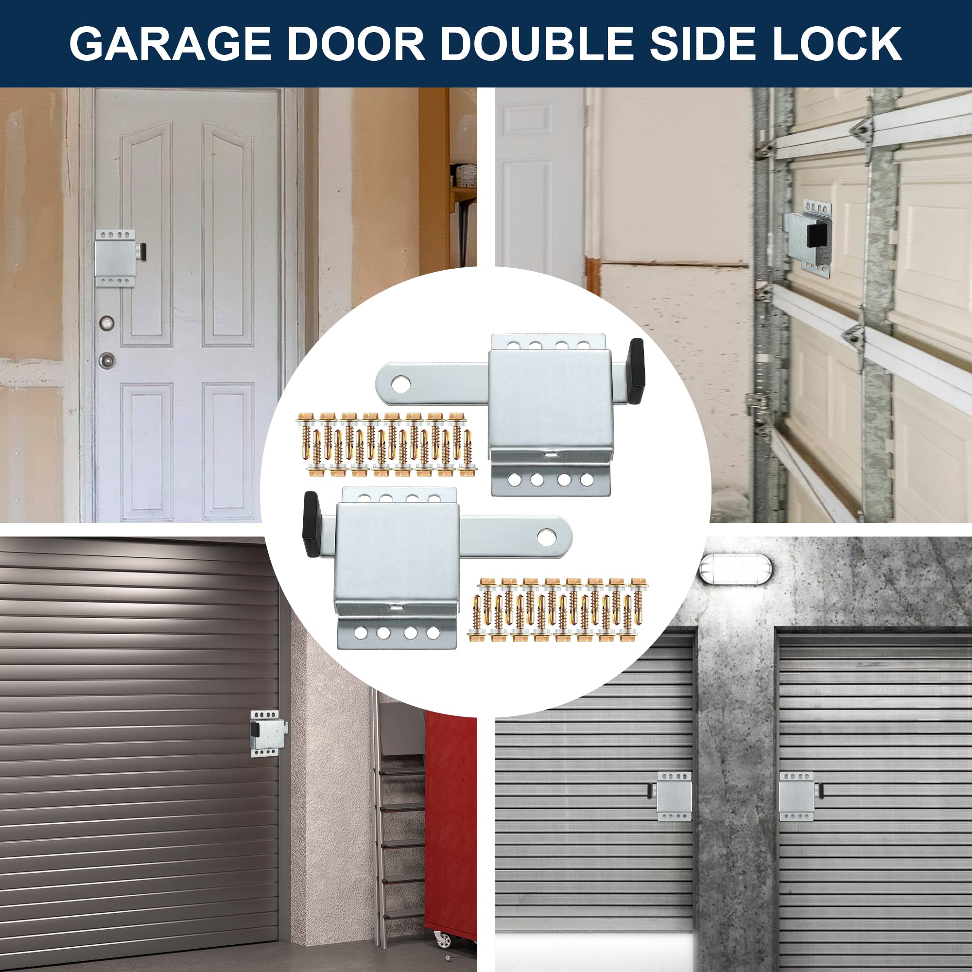 Dreyoo compact packaging of garage door side lock set