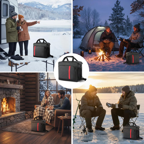 Dreyoo MH9BX bag padded handles and strap offer comfortable carrying.