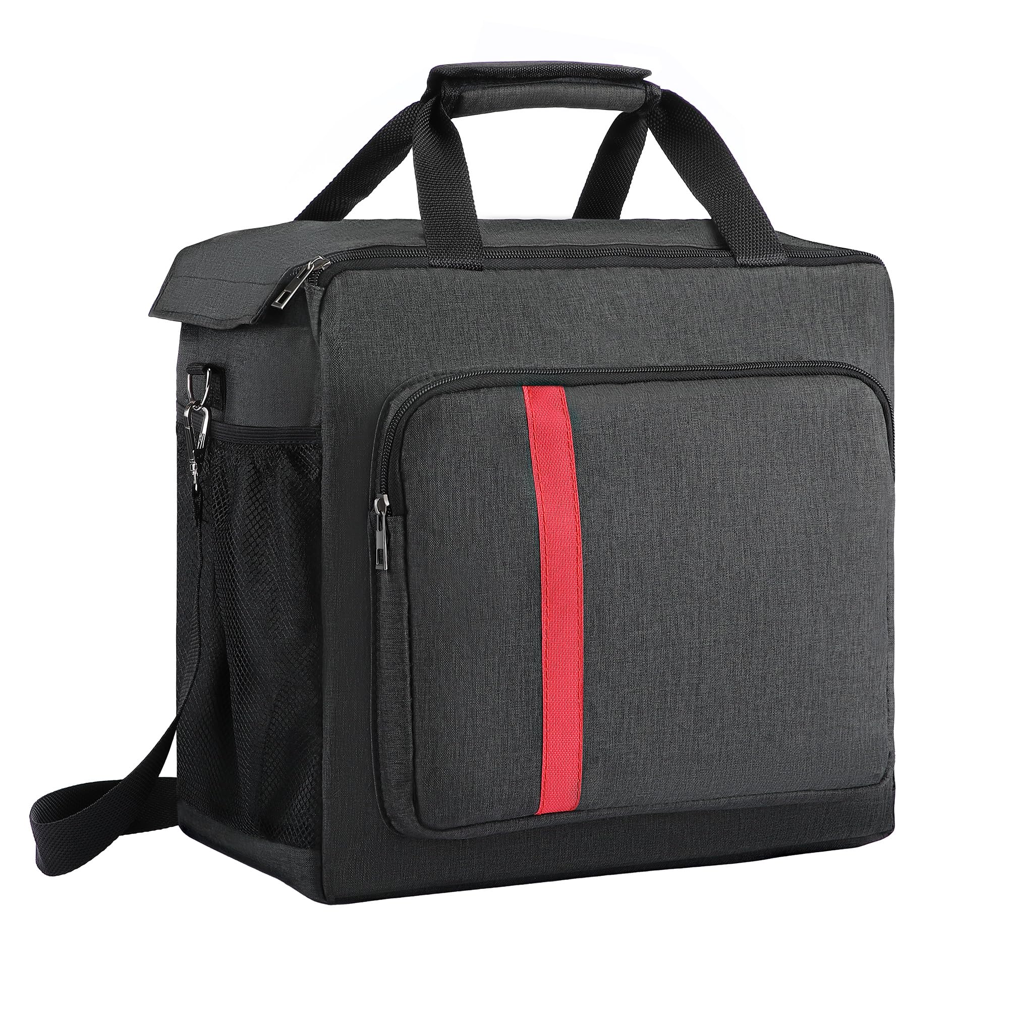 Dreyoo MH9BX bag water-resistant Oxford fabric shields contents from moisture.