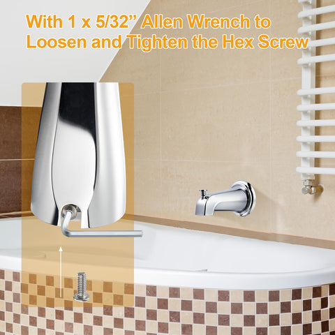 Dreyoo package contents include spout, ring, gasket, and diverter for easy install