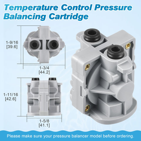 Dreyoo pressure balancing cartridge for 974-2910 maintains comfortable water temperature