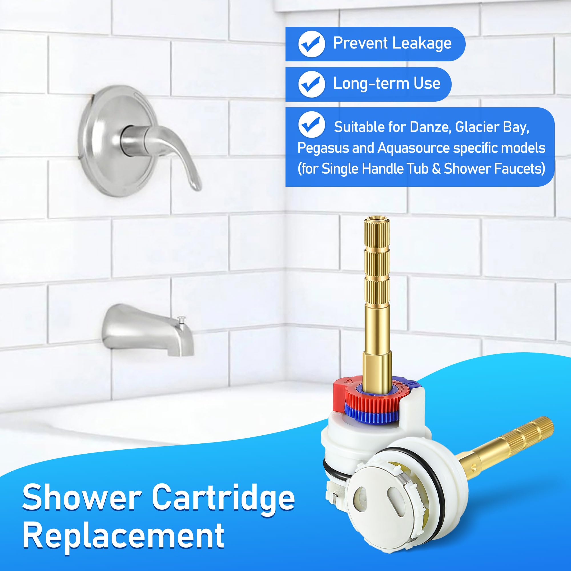 Dreyoo brass and plastic construction for durable daily performance