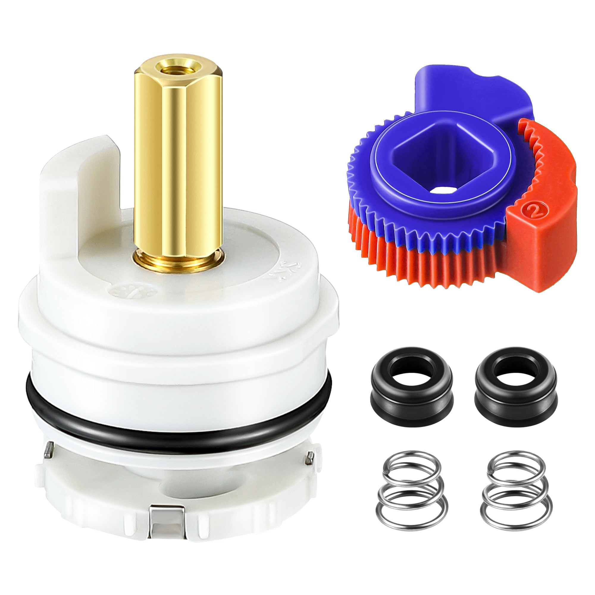 Dreyoo square stem washerless cartridge for DA603566 fit for Danze and Glacier Bay showers