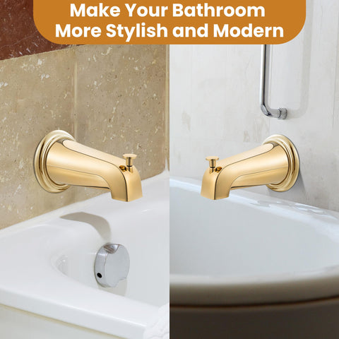 Dreyoo spout kit enables a simple DIY bathroom upgrade