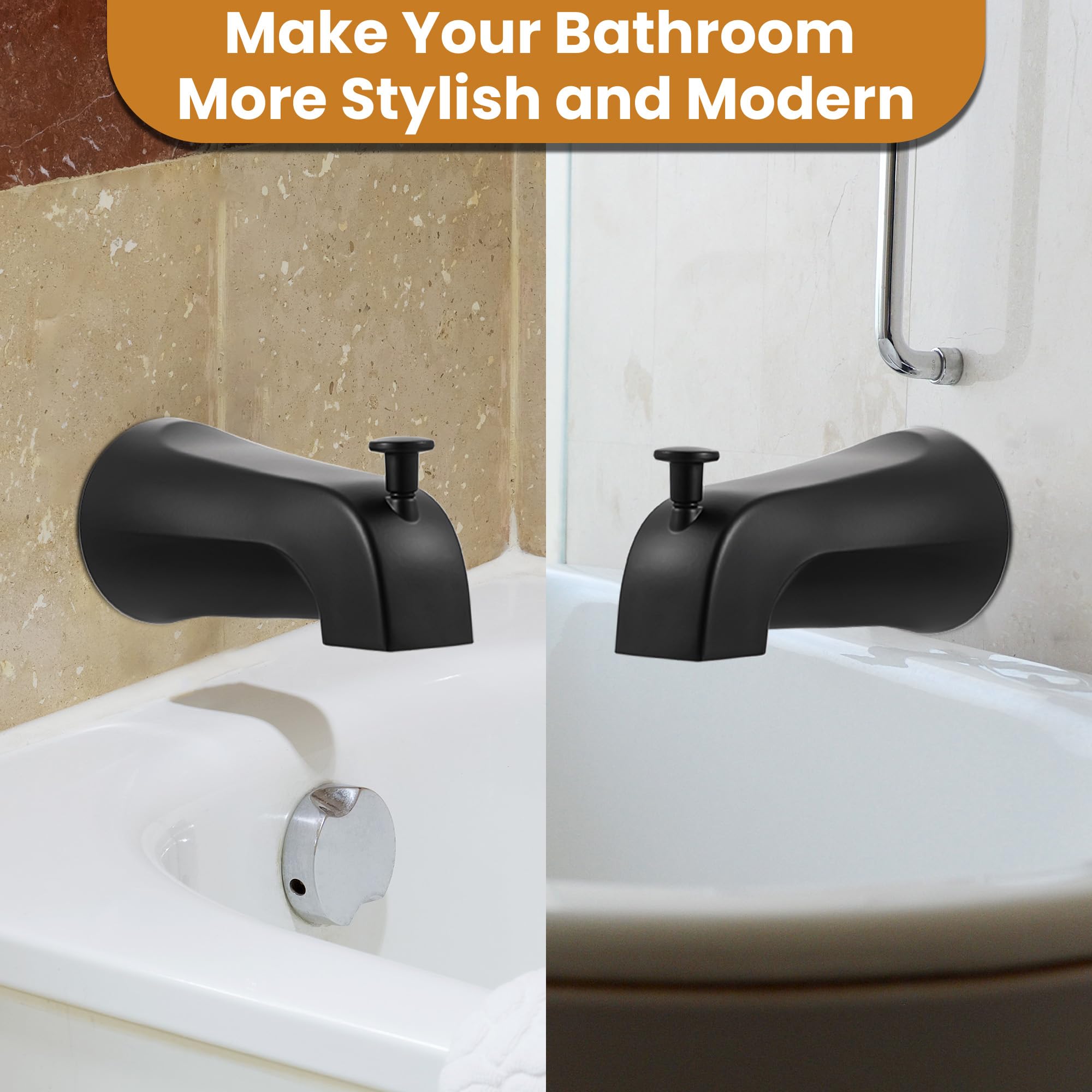 Dreyoo tub spout installation guide aids a smooth setup.