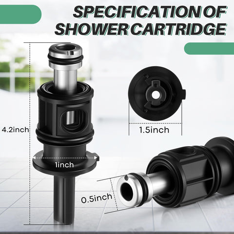Dreyoo replacement cartridge for lavatory, tub, and shower valves