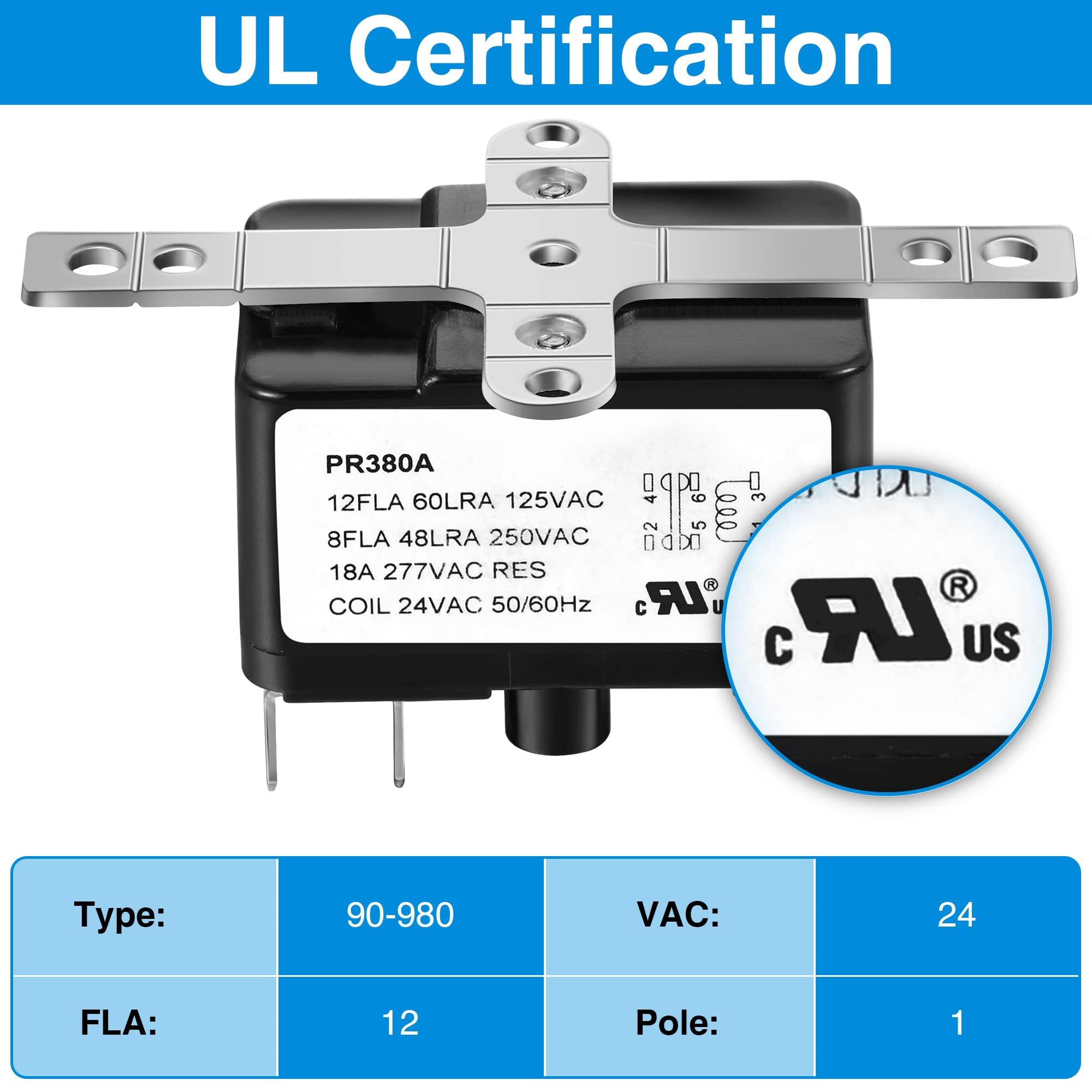 Dreyoo UL-certified relay installation reference image highlighting safety standards.