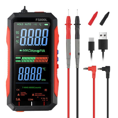 Drhomeam FS899L with color screen display offers clear readings even in dim light