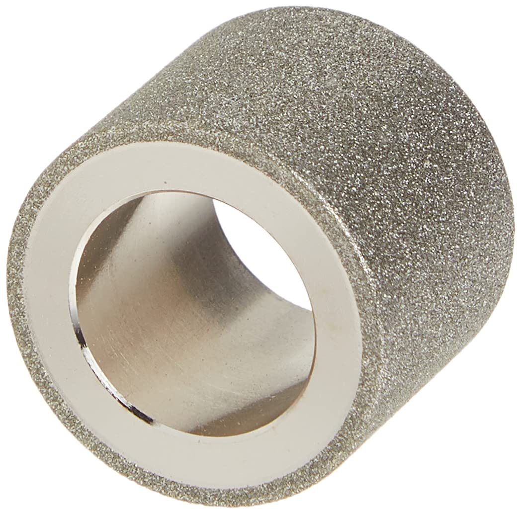 Close-up of DA31320GF diamond wheel teeth for durable sharpening.
