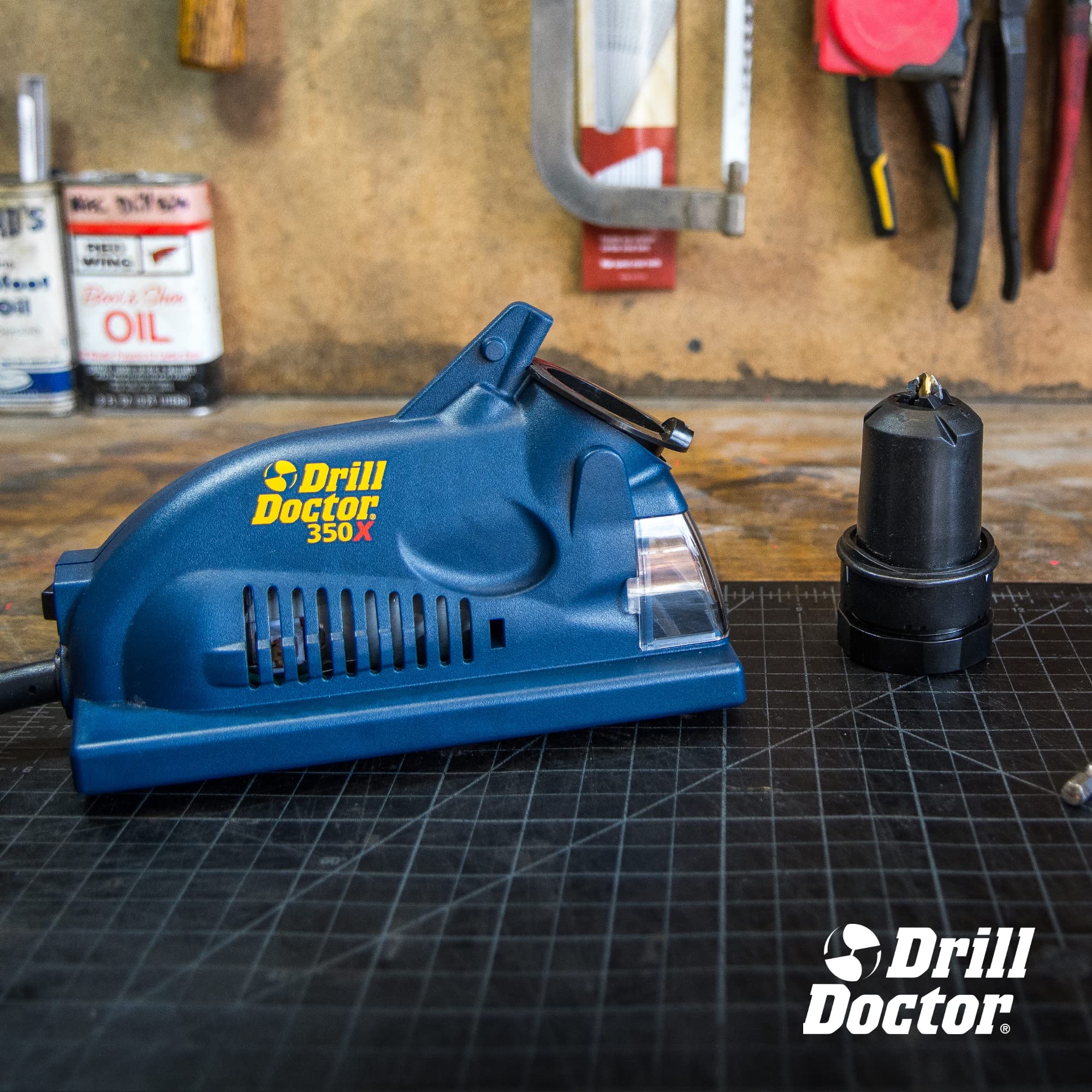 Drill Doctor DD350X designed and calibrated in Oregon for reliable performance.