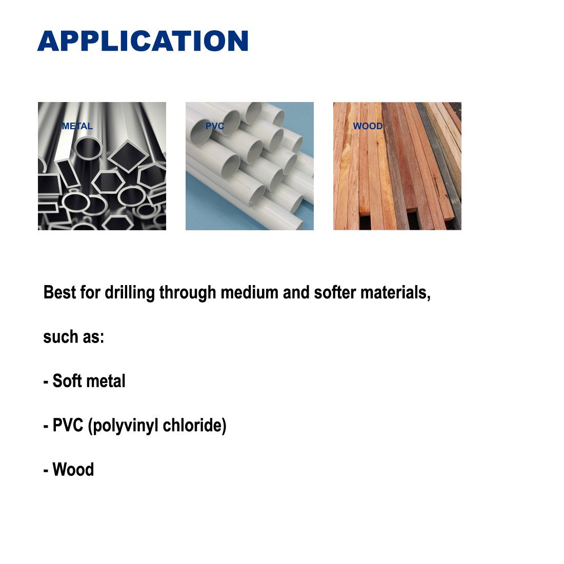 Drill Hulk finish-quality results with TiN-coated bit.