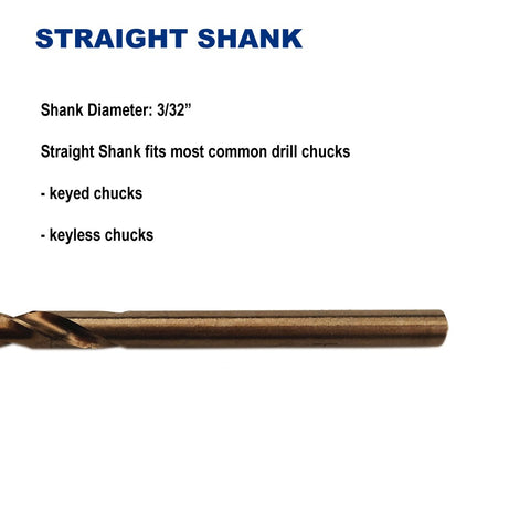 Drill Hulk 12-pack cobalt drill bits in case ready for projects.