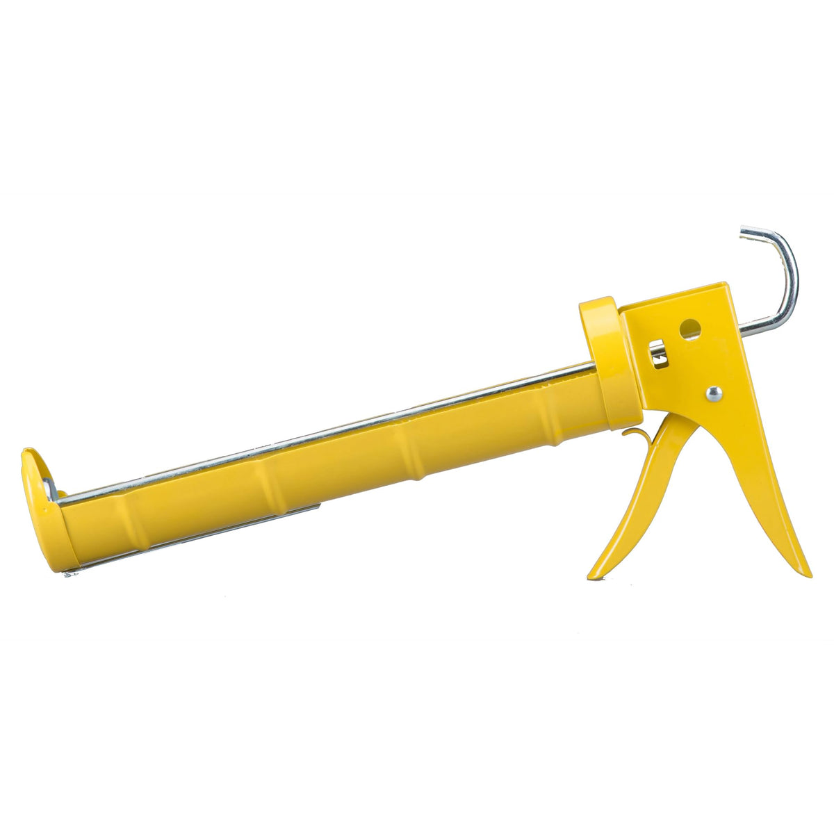 Dripless CR400 cradle frame caulk gun for steady, drip-free sealing.