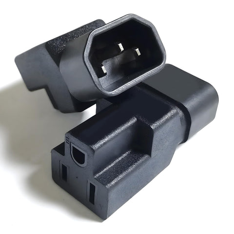 DRIVESTOR C14 to NEMA 5-15R adapter provides reliable insulation in racks.