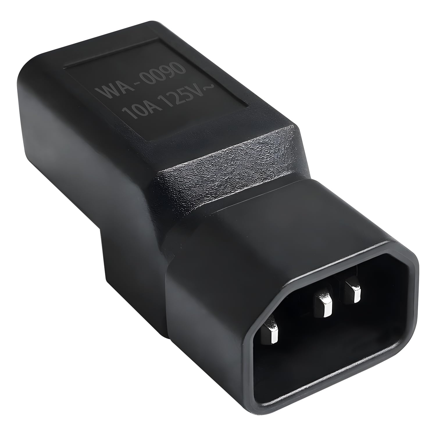 DRIVESTOR C14 to NEMA 5-15R adapter, pack of 10, ready for deployment.