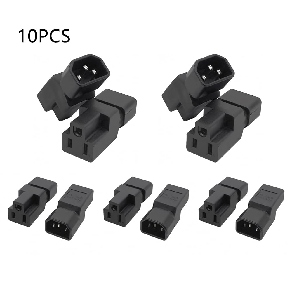 DRIVESTOR C14 to NEMA 5-15R adapter offers plug and play usability.