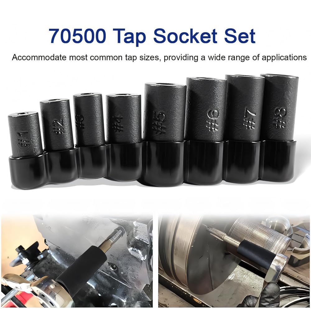 DRIVESTOR 3/8- and 1/4-drive compatibility supports versatile tool setups.