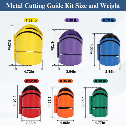 Drkerr 1-7-8 inch pipe guide supports fast setup
