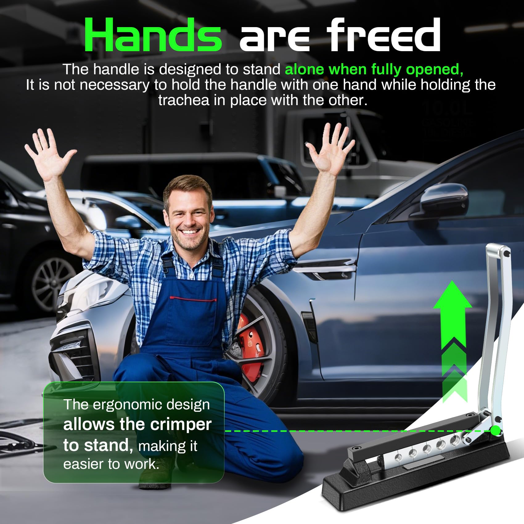 Drkerr portable repair kit enables on-site hose fixes in workshops or field