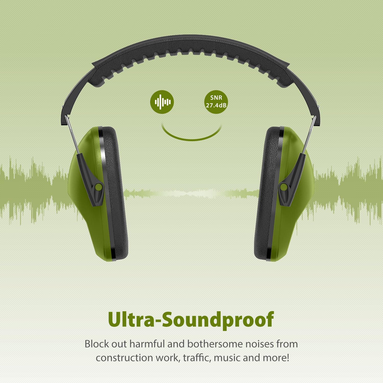 Dr.meter ANSI S3.19 and CE EN 352.1 certified hearing protection