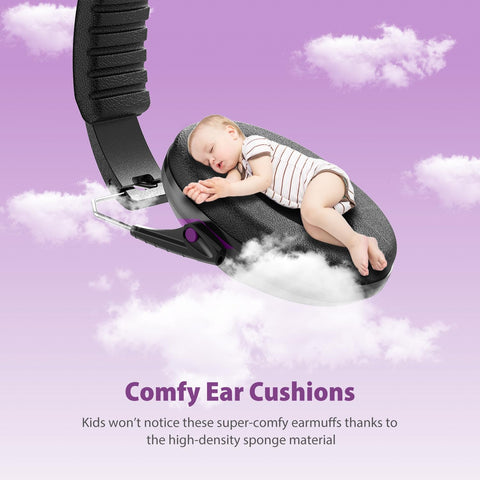Dr.meter ear muffs worn by child at fireworks show for protection
