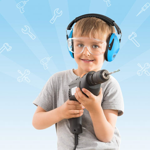Dr.meter ear muffs at monster jam reduce ambient noise effectively.