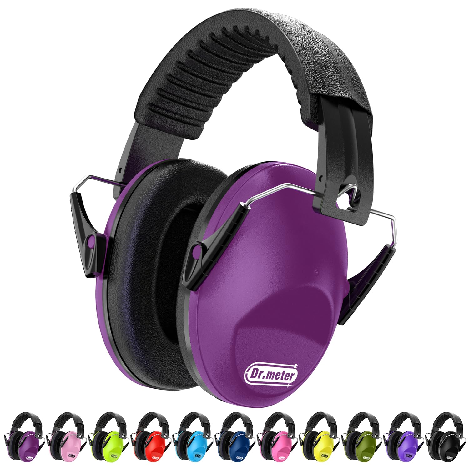 Dr.meter ear muffs with soft interior for comfortable wear