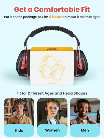 Dr.meter Ear Muffs storage bag keeps gear organized on the go
