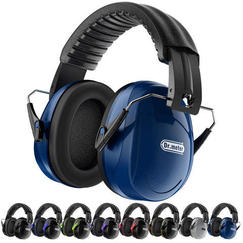Dr.meter ear protection earmuffs with memory foam offer all-day comfort during target practice.