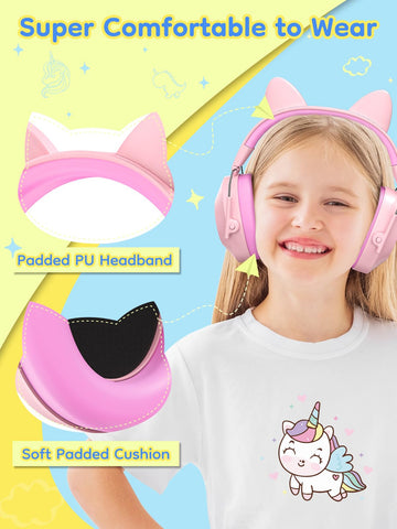 Dr.meter kids ear protection with adjustable headband for growing children.