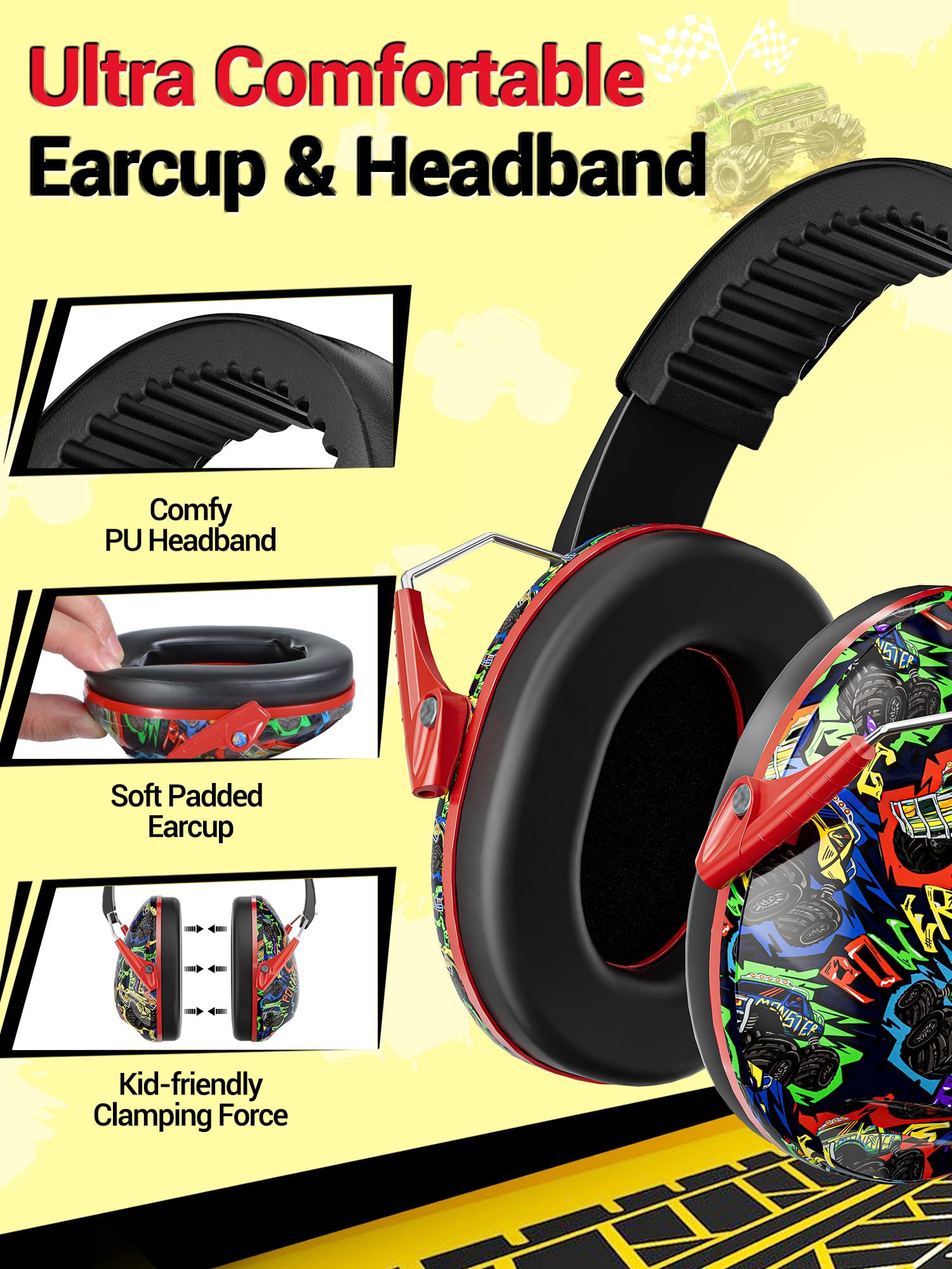 Dr.meter Kids Ear Protection on airplane provides calm environment for travel.