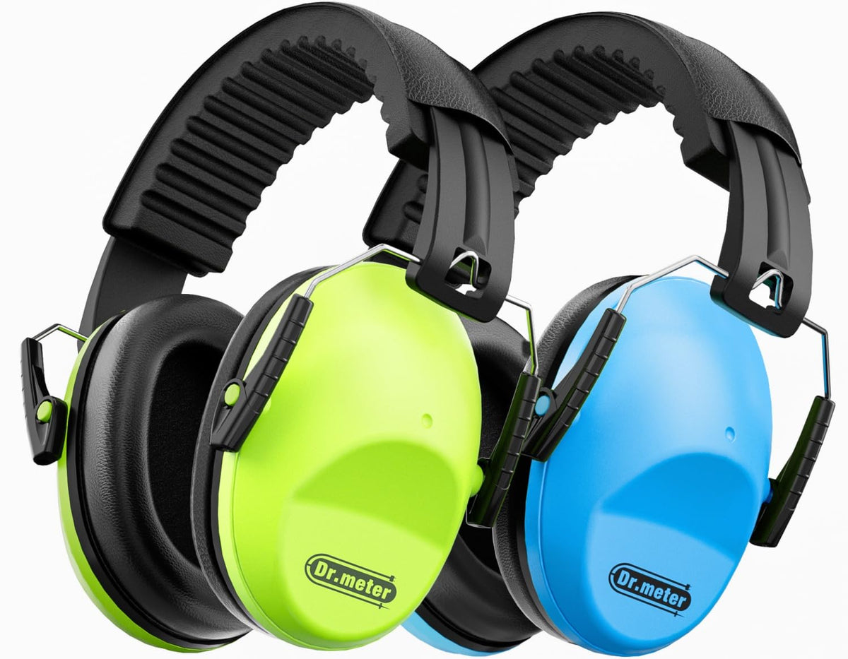 Dr.meter kids earmuffs with soft padding offer comfortable all-day wear.