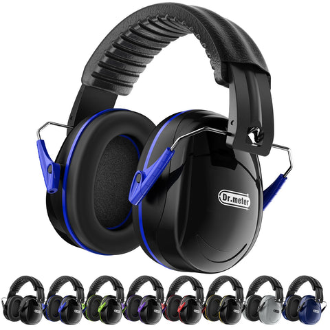 Dr.meter noise reduction earmuffs folded compact for easy transport and storage