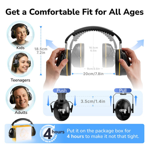 Dr.meter compact storage pouch keeps ear protection clean.