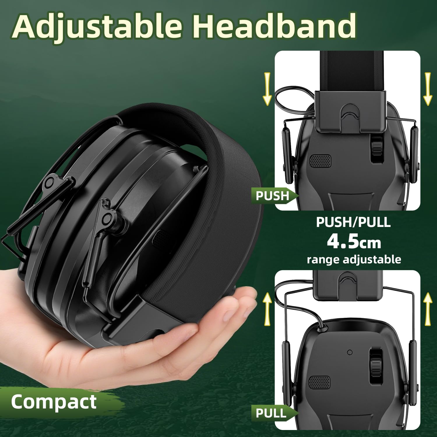 Dr.meter Lightweight 0.7-pound design ideal for extended wear.