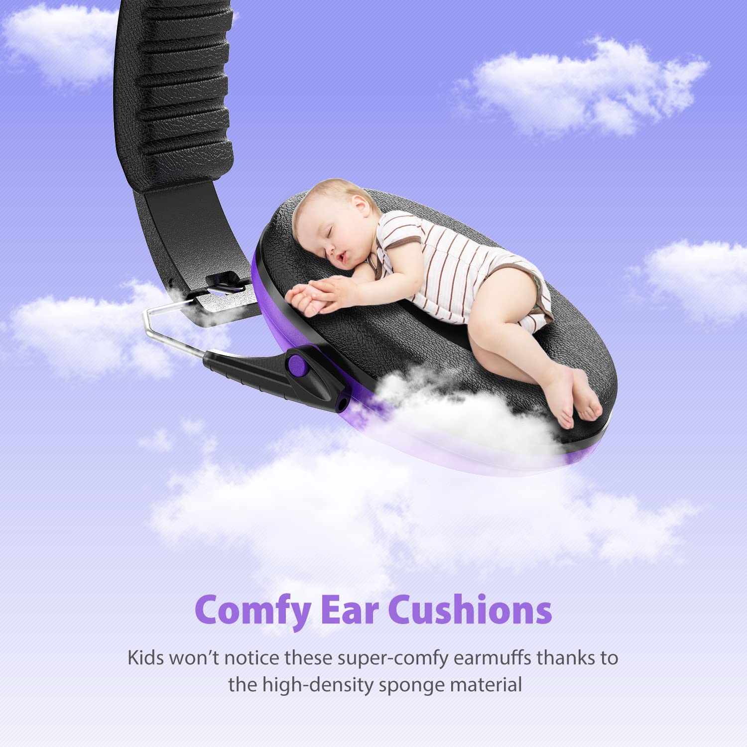 Dr.meter ANSI CE certified earmuffs for reliable safety