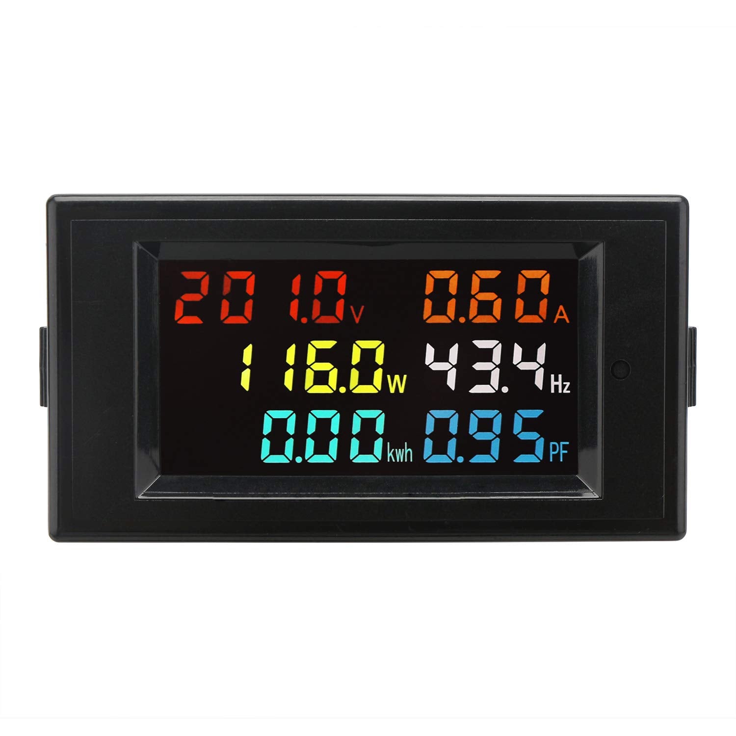 DROK AC Meter 6-in-1 interface consolidates six measurements in one view.