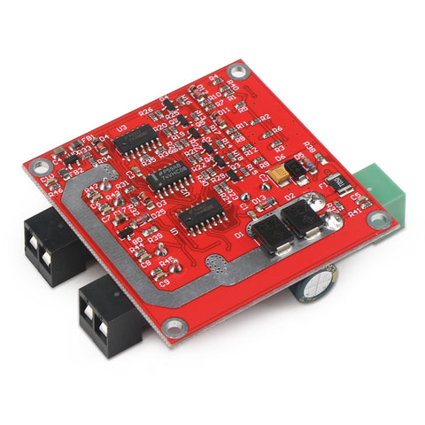 DROK optocoupler isolation reduces control-to-motor interference.
