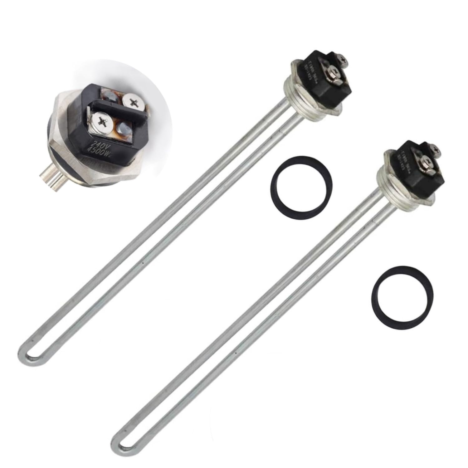 DROMIX screw-in design element for straightforward installation in many heaters