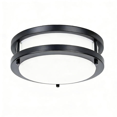 Drosbey 36W dimmable ceiling light installed in bathroom for bright, even illumination.