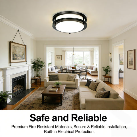 Drosbey daylight kitchen ceiling light enhances food preparation visibility.